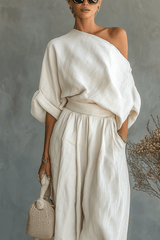 Elara - Signature One-Shoulder Jumpsuit