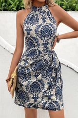 Sophia – Elegant Halter Neck Dress