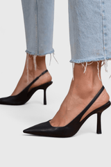 Celina-Pointed Slingback Heels