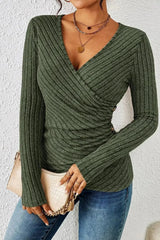 The Lyra – Textured Wrap Longsleeve