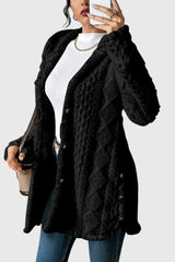 Gladys - Comfortable Mid-length Cardigan
