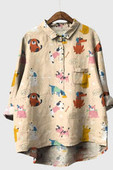 Elva - Vintage Pet Blouse