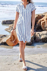 Bondi Breeze Shirt Dress