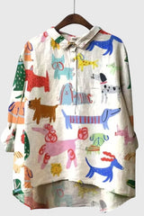 Elva - Vintage Pet Blouse
