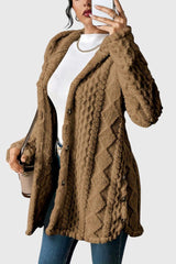 Gladys - Comfortable Mid-length Cardigan