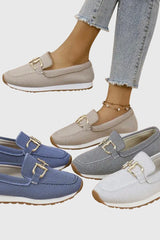 Alora – Textured Slip-On Loafers