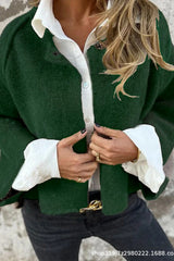 Elise - Short Cardigan with Chic Flared Sleeves