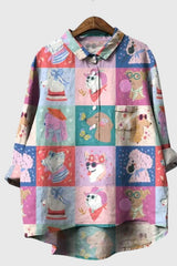 Elva - Vintage Pet Blouse