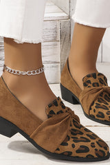 Bellamy – Leopard Accent Loafers