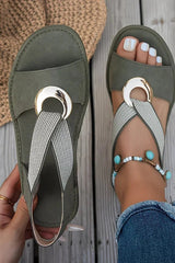 Sienna – Comfort Ring Detail Sandals