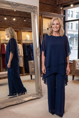 Navira – Elegant Layered Two-Piece Set