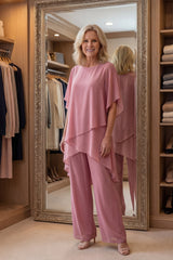 Navira – Elegant Layered Two-Piece Set