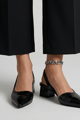 Noiréva - Leather Slingback Pumps