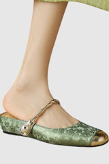 Olivette - Vintage Charm Leather Pumps
