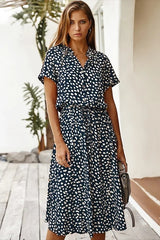 Madelina - Elegant Multi-Colour Dress