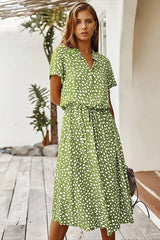 Madelina - Elegant Multi-Colour Dress