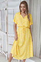 Madelina - Elegant Multi-Colour Dress