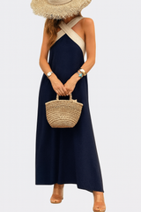 Cross-necked - Summer Dress