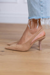 Celina-Pointed Slingback Heels