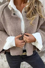 Elise - Short Cardigan with Chic Flared Sleeves