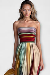 Colourful Sleeveless Dress