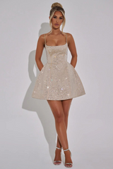The Crystal Mini Dress
