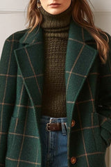 Virelle – Heritage Check Wool Coat
