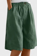 Elegant Shorts - Green