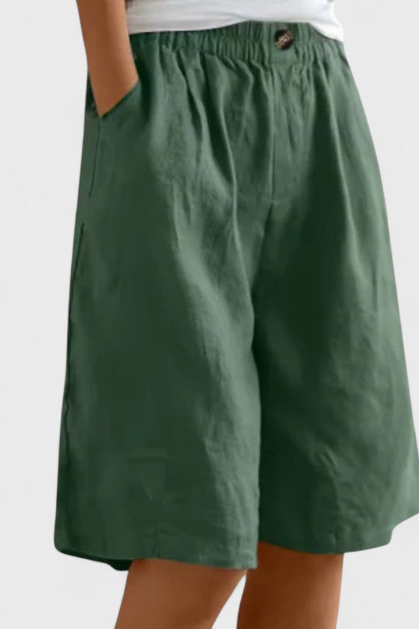 Elegant Shorts - Green