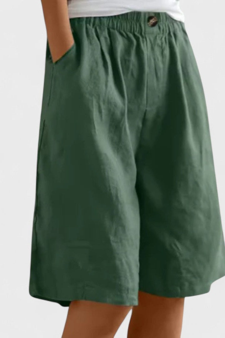 Elegant Shorts - Green