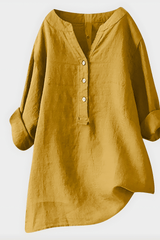 Marina – Relaxed Cotton Button Tunic
