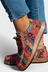 Zarelle – Boho Pattern Comfort Sneakers
