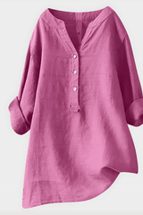 Marina – Relaxed Cotton Button Tunic