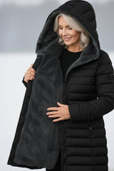 Everly – Winter Luxe Hooded Puffer Coat