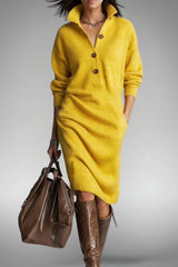 Soraya – Wool Knit Sweater Dress