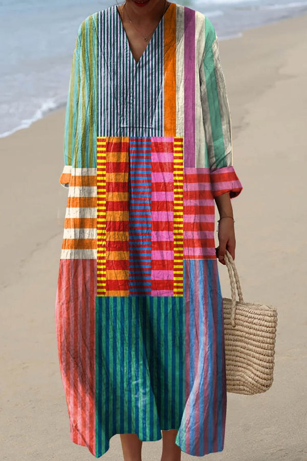 The Colorway Muse – Art-Inspired Dress