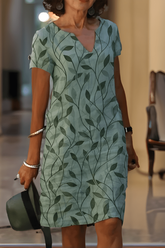 Willow Breeze – Printed Dress