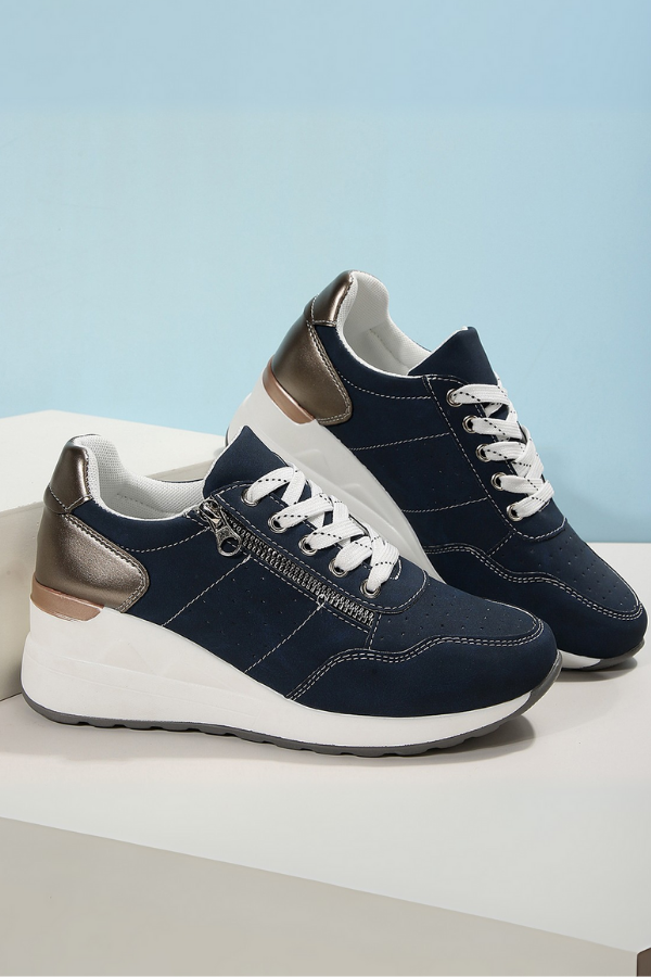 Aria – Zip Luxe Elevation Sneakers