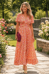 Lunavera - Floral Grace Maxi Dress
