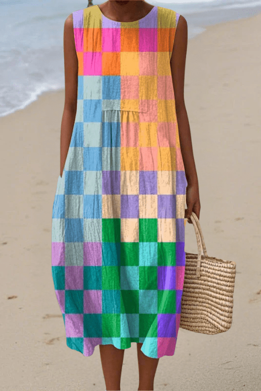 The Pixel Joy – Sleeveless Dress