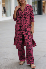 Zahara – Printed Relaxed Co-Ord Set
