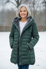 Everly – Winter Luxe Hooded Puffer Coat