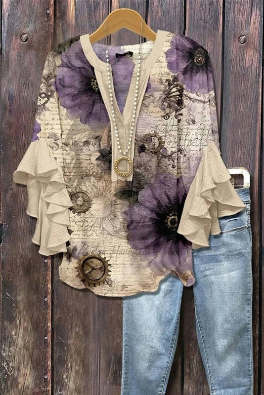 Ginevra - FLower Shirt