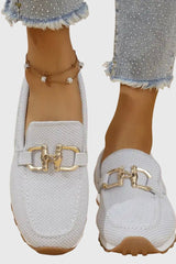 Alora – Textured Slip-On Loafers