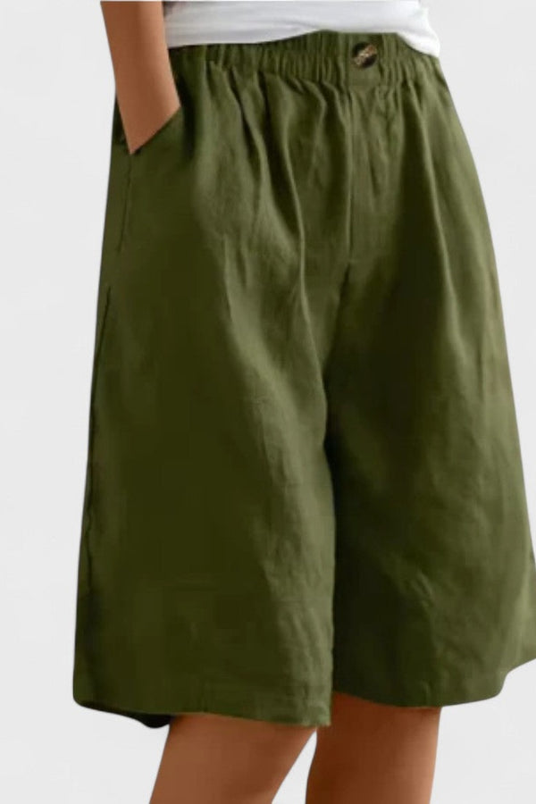 Elegant Shorts - Green