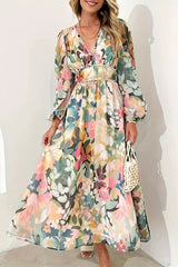 Lunaria – Garden Bloom Maxi Dress
