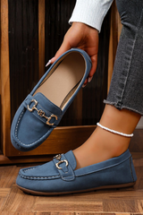 Marcella – Chic Chain Detail Loafers