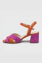 Veloura – Colourblock Heeled Sandals