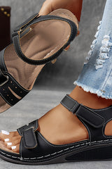 Luna - Comfort Strap Wedge Sandals