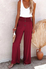 Kaweka - Relaxed High-Waist Pants